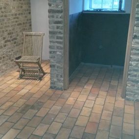 Authentieke tegels hal
